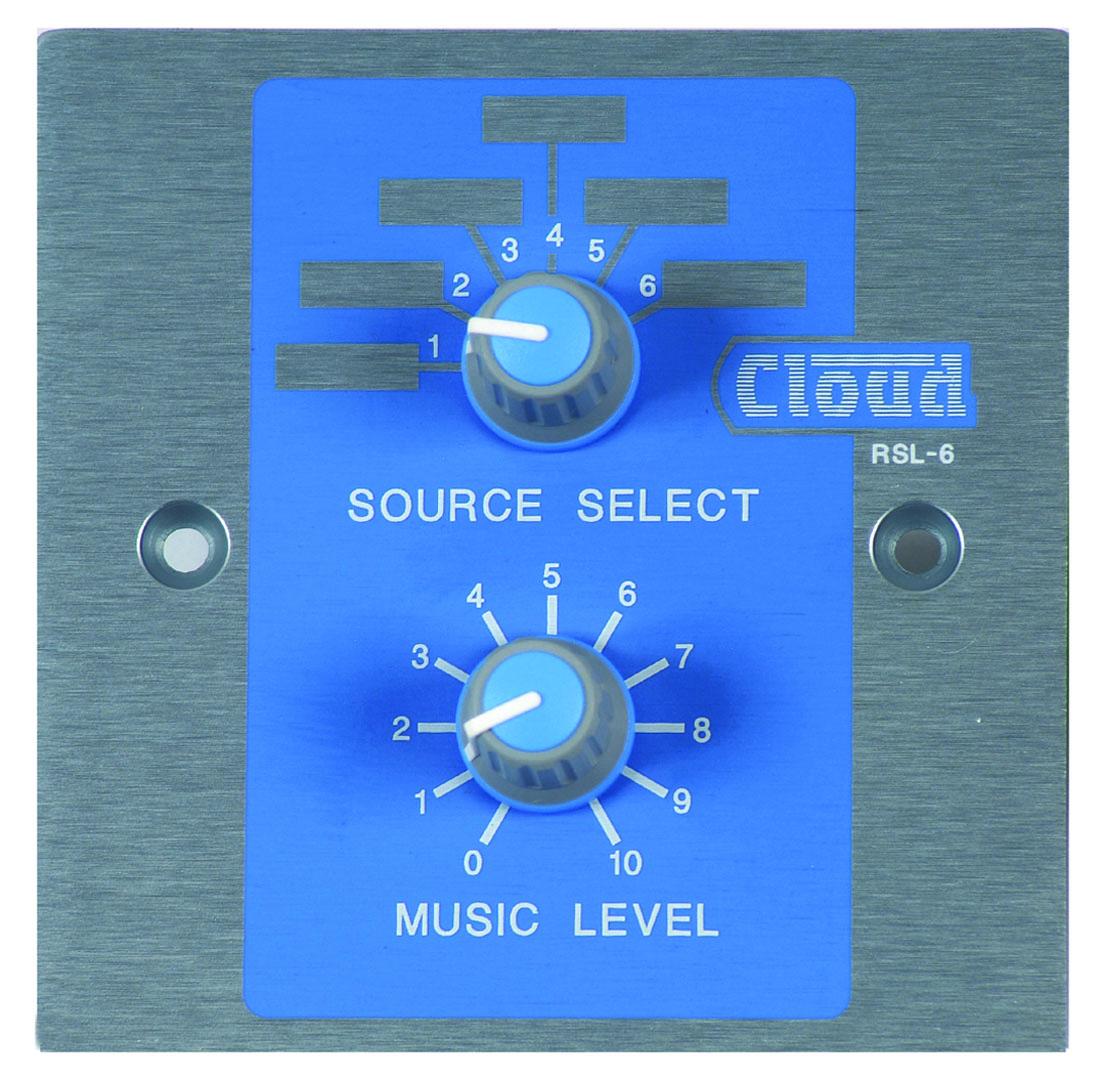 RSL-6 Remote Music Source Select