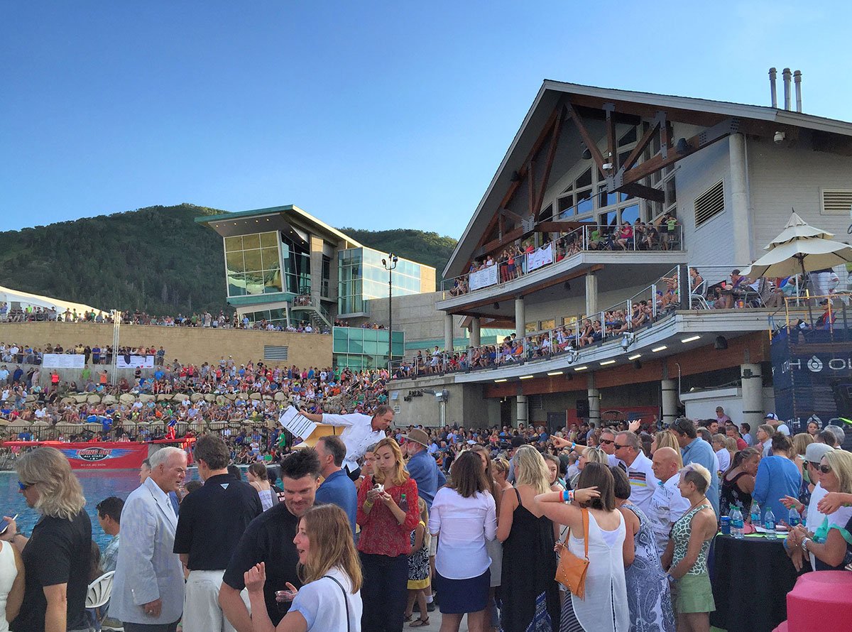 Olympic Park, Utah - Re-opens for the Summer with Cloud Zone Mixer