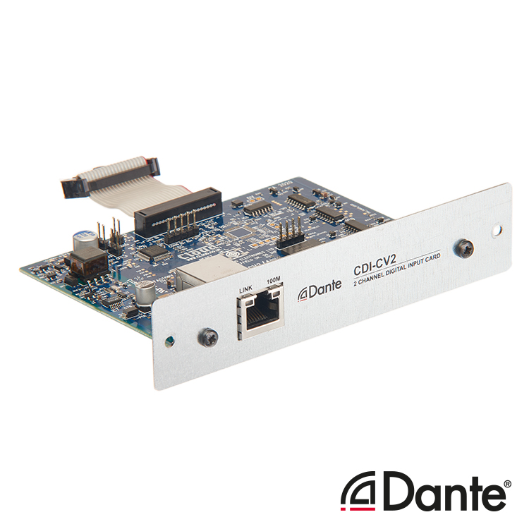 CDI-CV2 Optional 2ch Dante Card for CV Amplifier