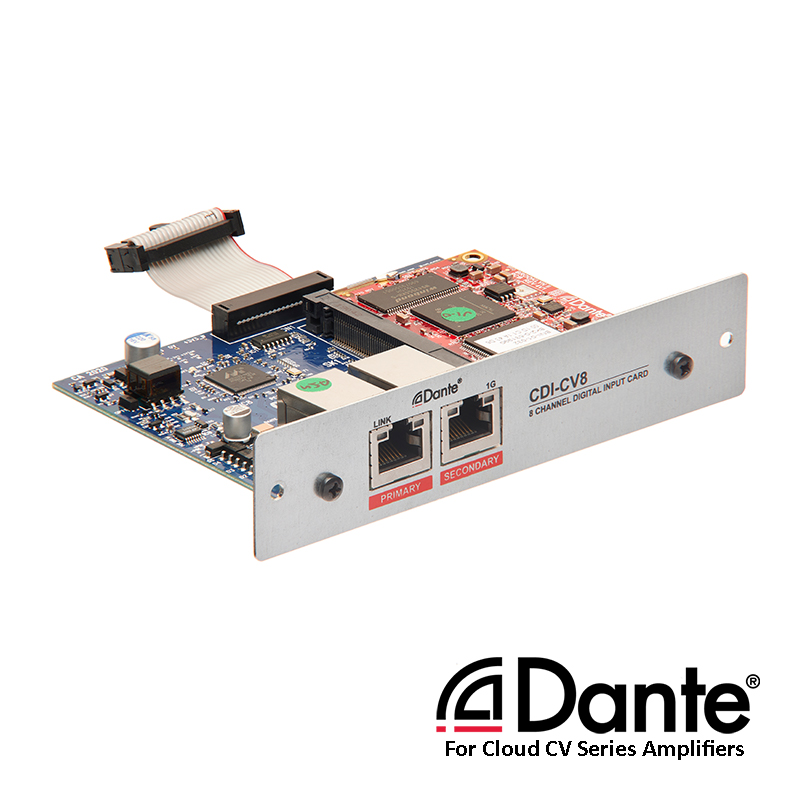 CDI-CV8 Optional 8ch Dante Card for CV Amplifier